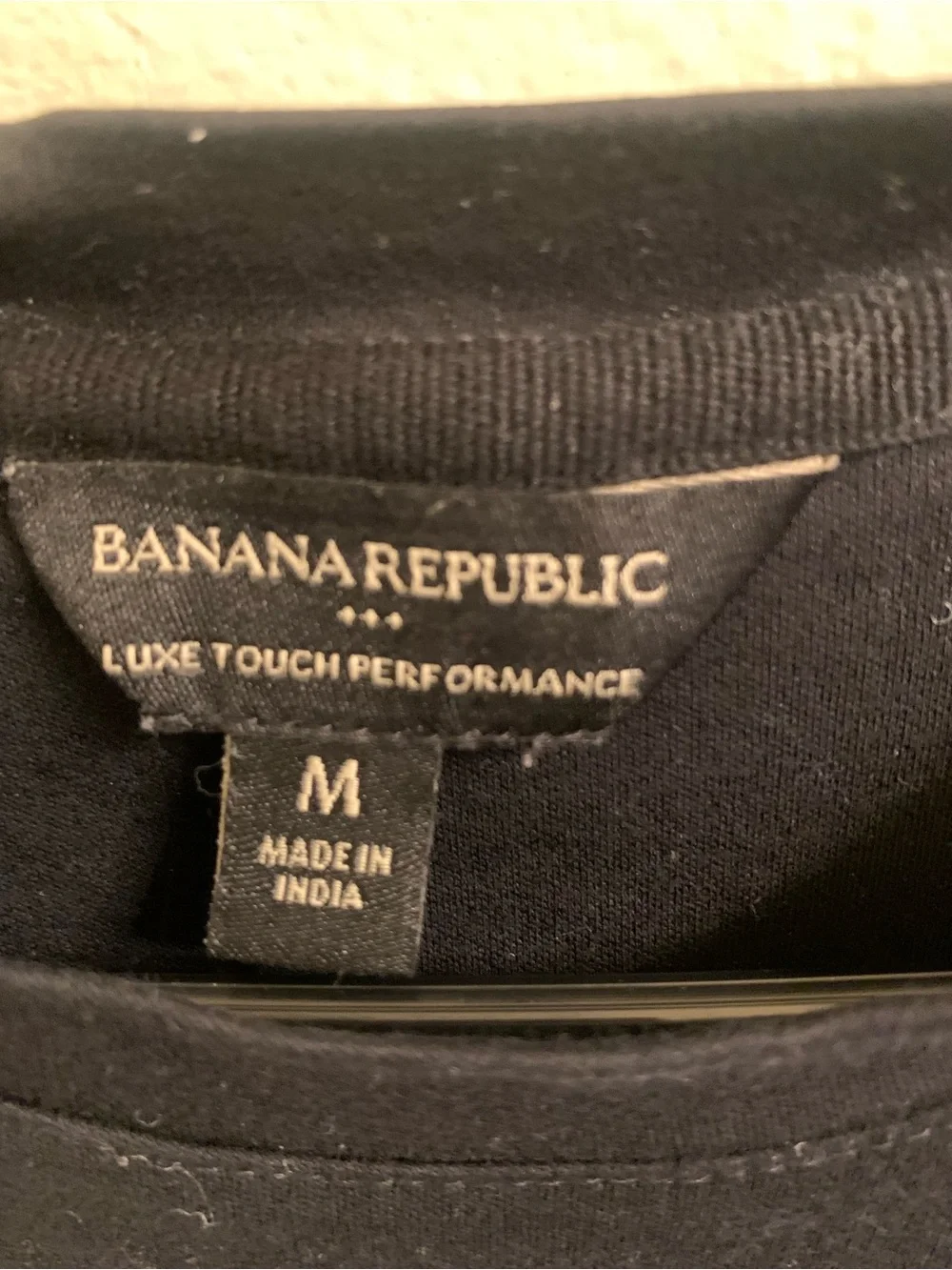 Banana Republic Men’s Black Short Sleeve Crew T-Shirt